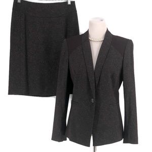 Antonio Melani Skirt Suit Brown Size 10